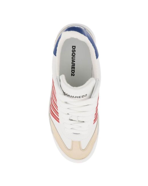 DSquared² Pink New Jersey Sneakers for men