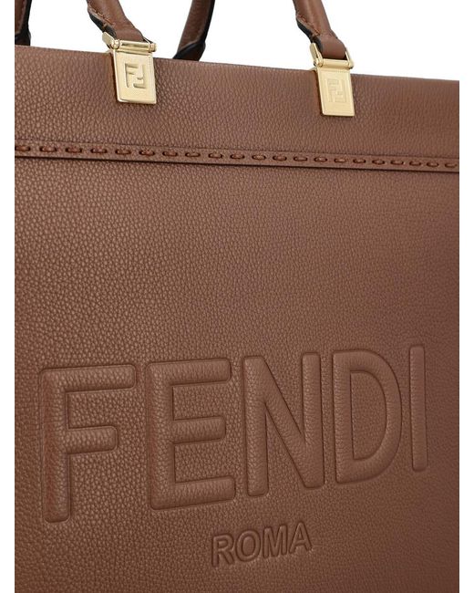 Fendi Brown Handbags