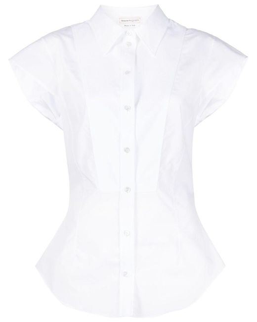 Alexander McQueen White Organic Cotton Shirt