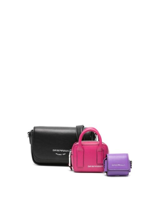Emporio Armani Pink Crossbody Bag