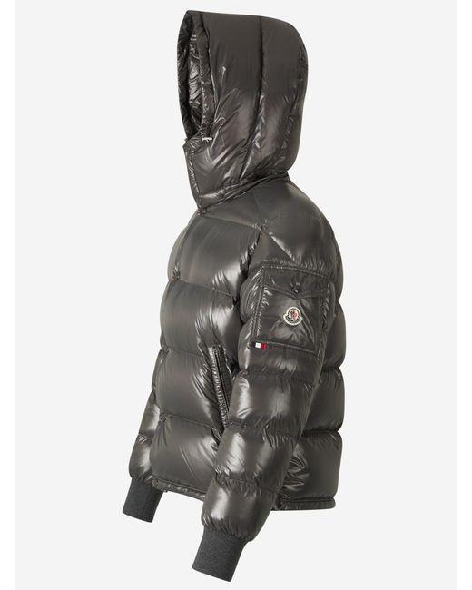 Moncler Black Maljasset Padded Jacket for men