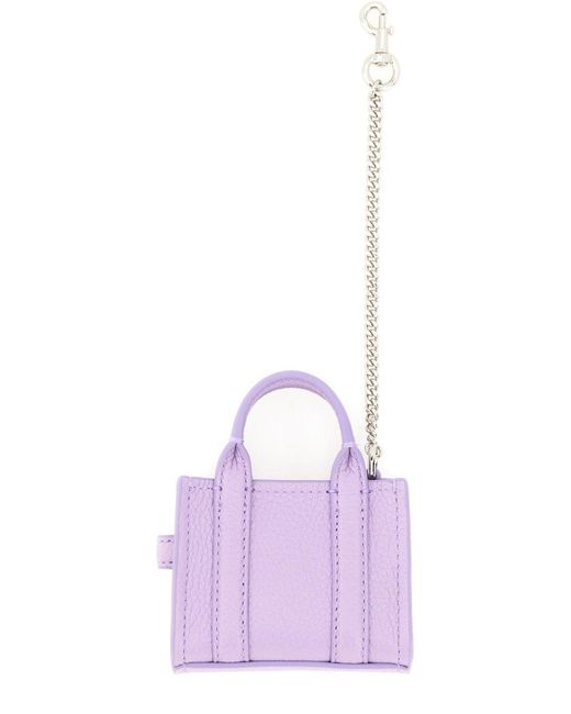 Marc Jacobs Purple Keychain "The Tote" Dwarf