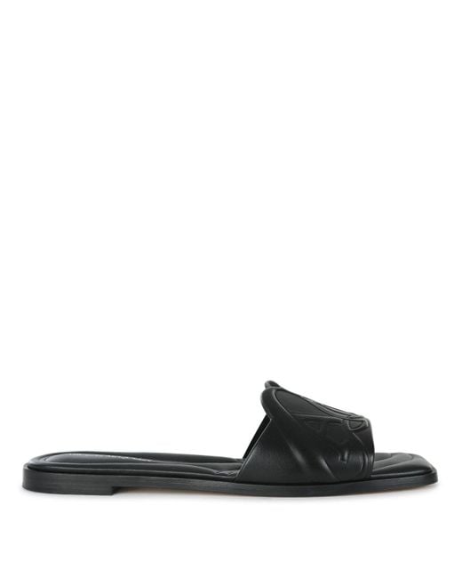 Alexander McQueen Black Sandals