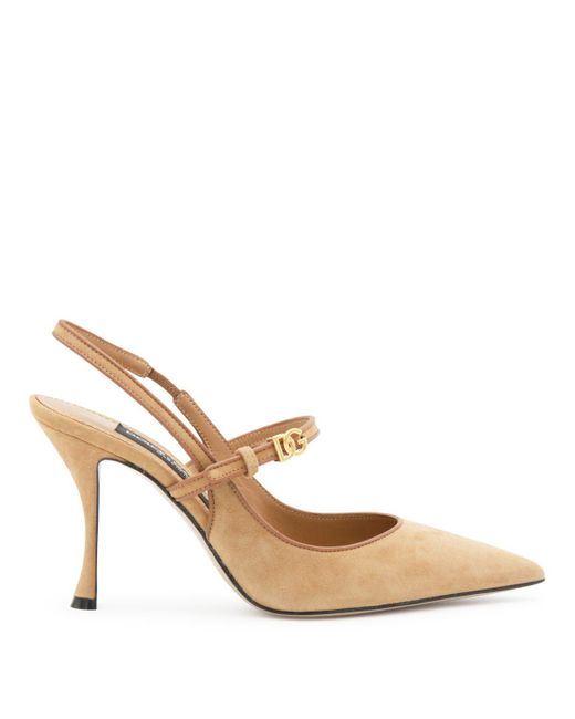 Dolce & Gabbana Metallic With Heel