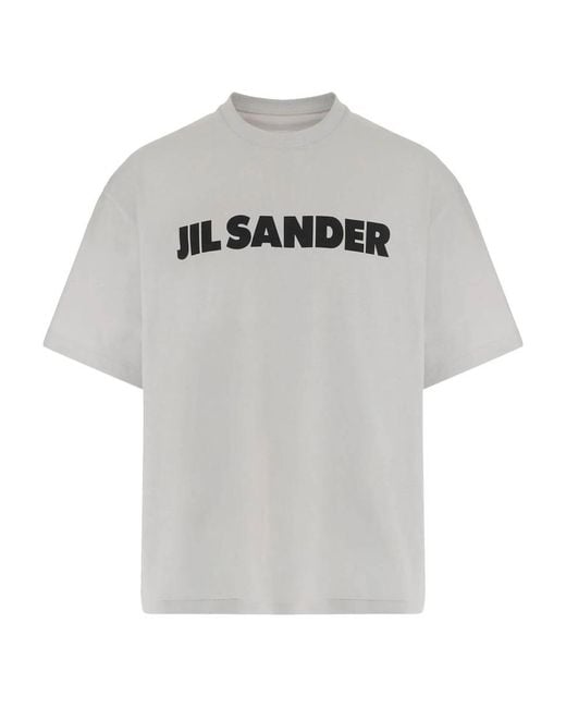 Jil Sander Gray T-Shirts And Polos for men