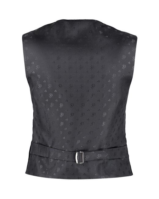 Gucci Black Velvet Vest