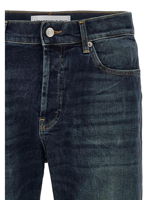 Department 5 Blue 'bowl' Jeans for men