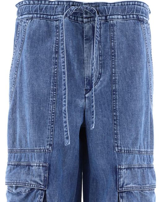 Isabel Marant Blue "ivy" Cargo Trousers