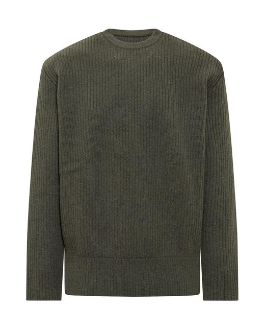 Givenchy Green Crew Neck Sweater for men