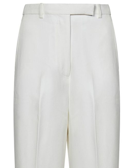 Thom Browne White Trousers