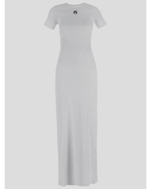 MARINE SERRE White Dresses