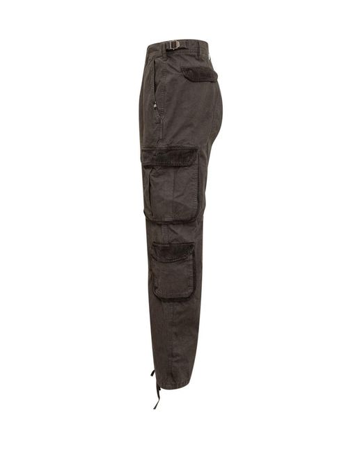 AMISH Gray Cargo Pants for men