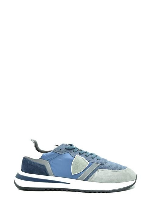 Philippe Model Blue Sneakers for men