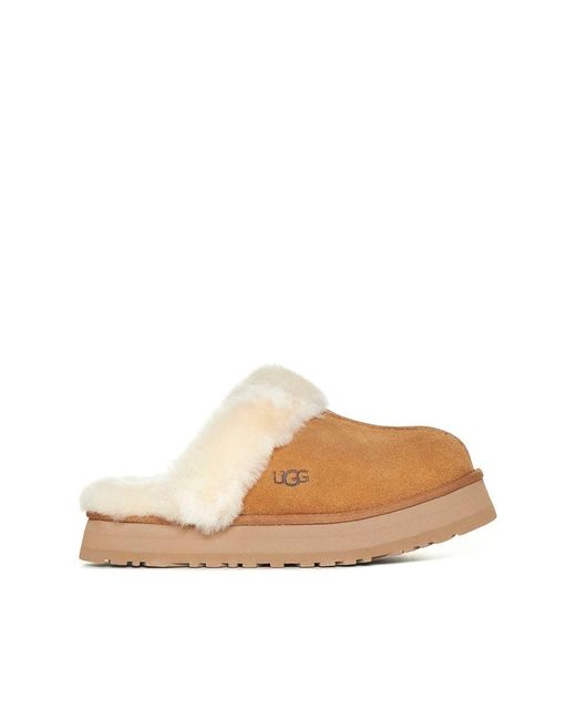 Ugg White Slipper Disquette