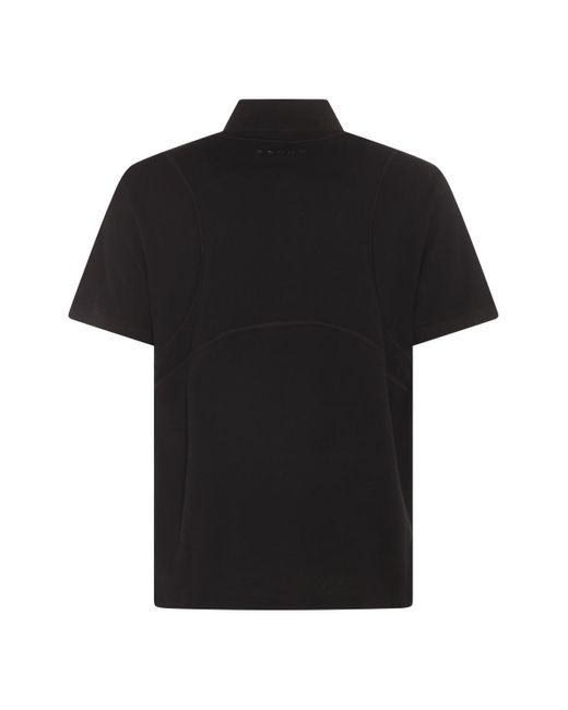 Alexander McQueen Black Cotton Polo Shirt for men