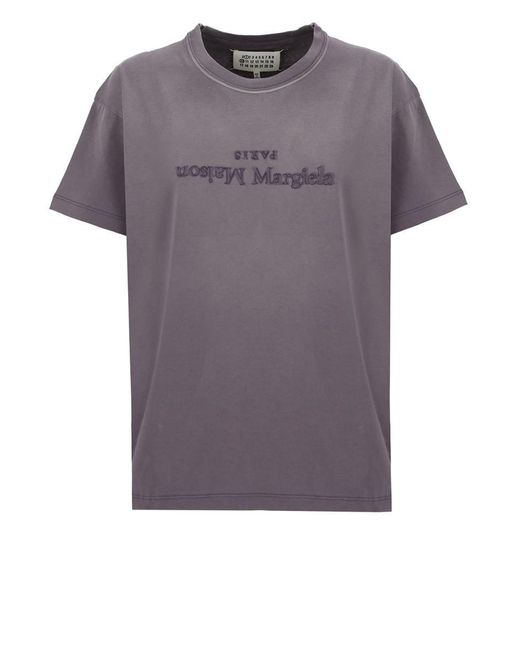 Maison Margiela Gray T-Shirts And Polos