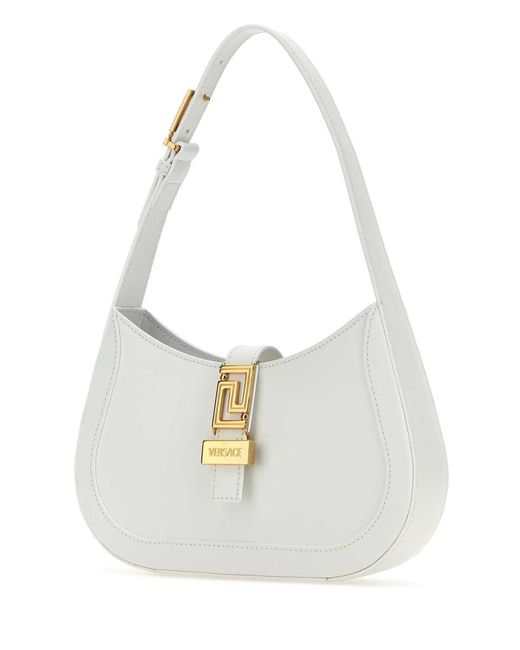 Versace White Handbags.
