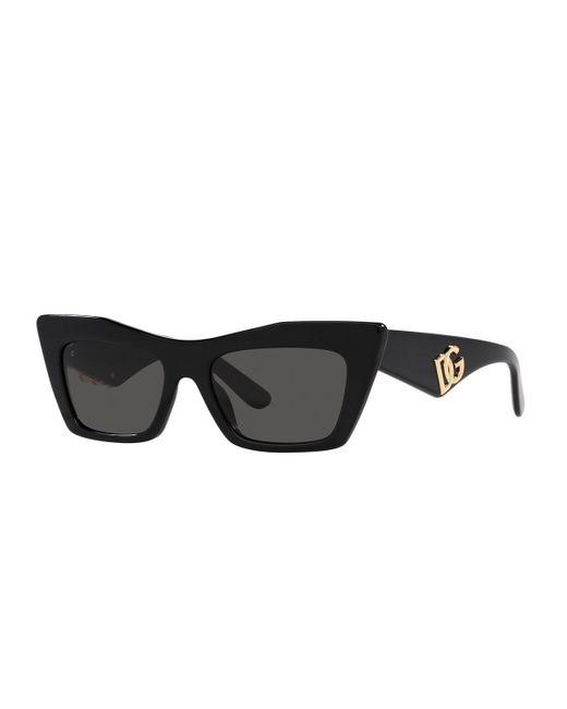 Dolce & Gabbana Black Dg4435 Dg Barocco Sunglasses