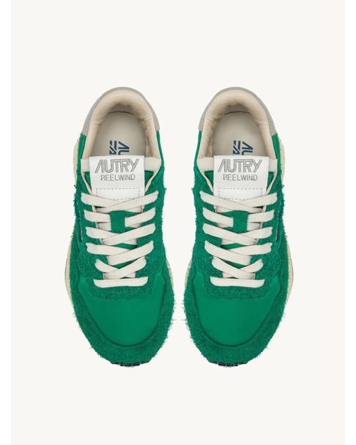 Autry Reelwind Low Sneakers Color Green for men