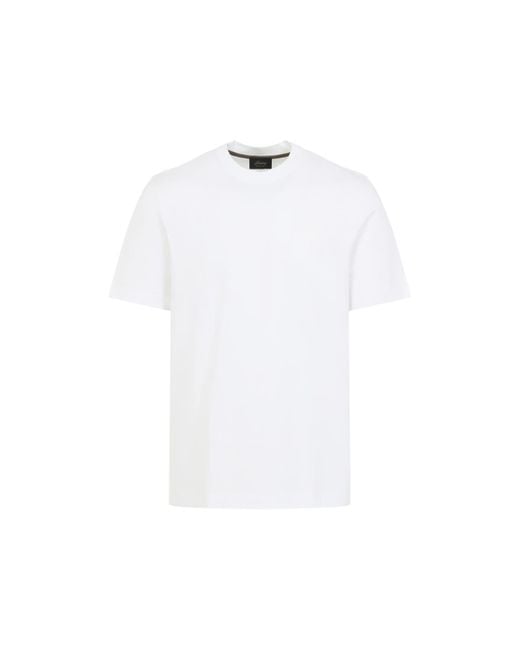 Brioni White Tshirt for men