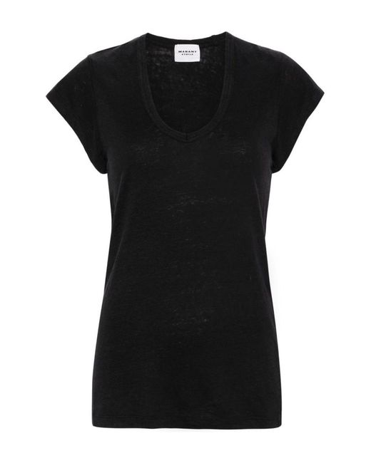Isabel Marant Black Isabel Marant Etoile T-Shirts & Tops