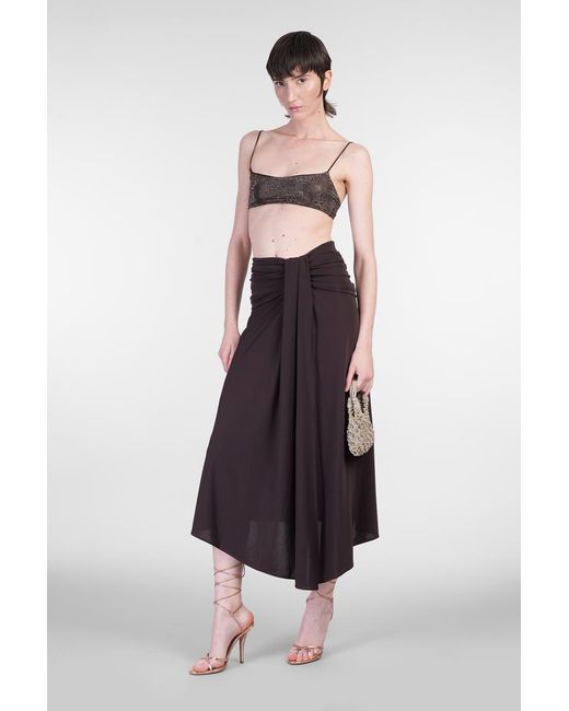 ANDAMANE Black Wren Skirt Skirt