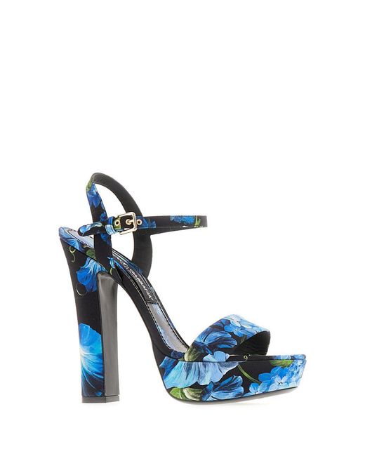 Dolce & Gabbana Blue Dolce&Gabbana Sandals