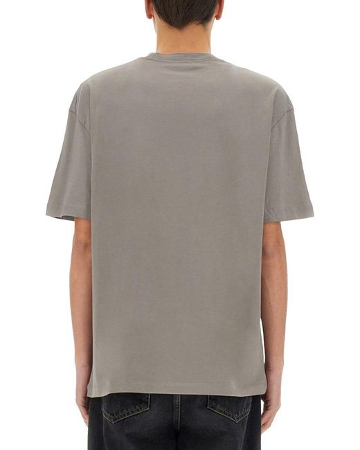 Ih Nom Uh Nit Gray Crown Mask Print T-Shirt for men