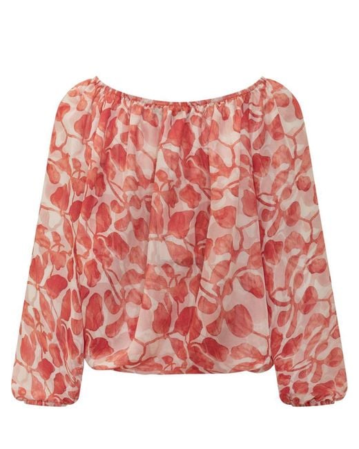 La Petite Robe Di Chiara Boni Red Top Chiara Boni