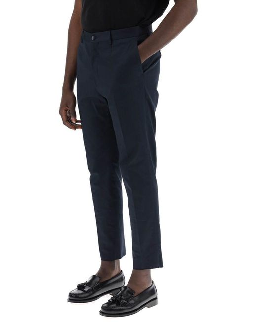 Etro Blue Cropped Chino Pants for men