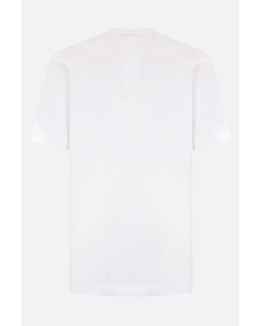 Acne White T-Shirts And Polos for men