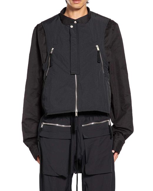 Thom Krom Black Vests for men