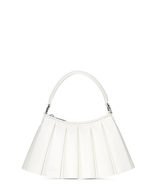 Lacoste White Lenglen Small Shoulder Bag