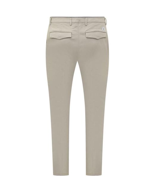 Department 5 Gray Department5 Prince Chinos for men