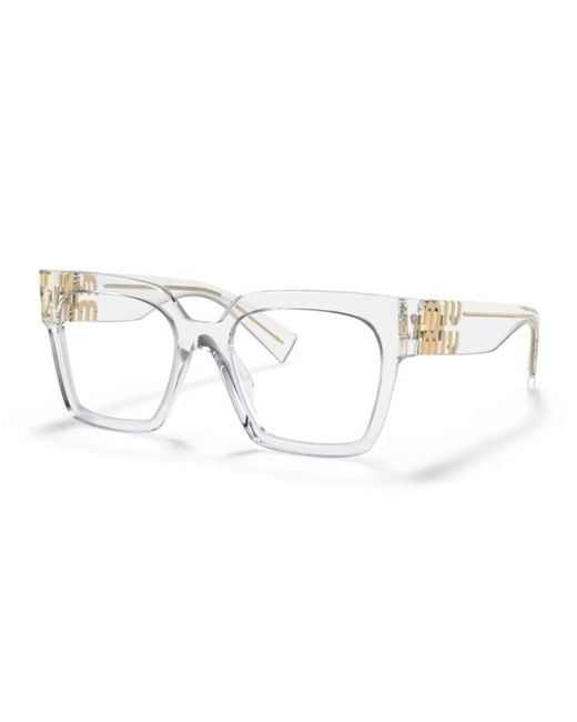 Miu Miu Brown 0Mu 04Uv Eyeglasses