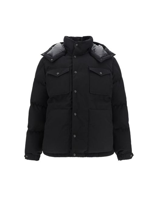 Moncler Black Down Jackets for men