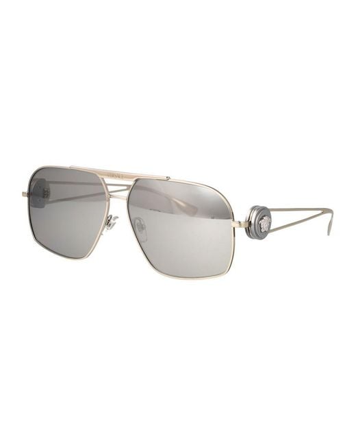 Versace Gray Sunglasses
