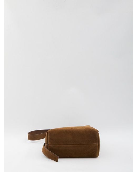 Tory Burch Brown Romy Hobo Bag Small