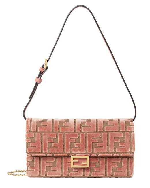 Fendi Pink "Baguette" Wallet