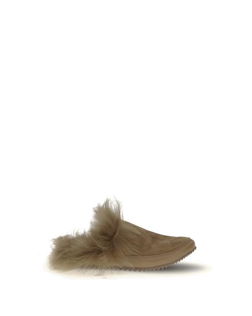 Pedro Garcia Multicolor Mules With Pile