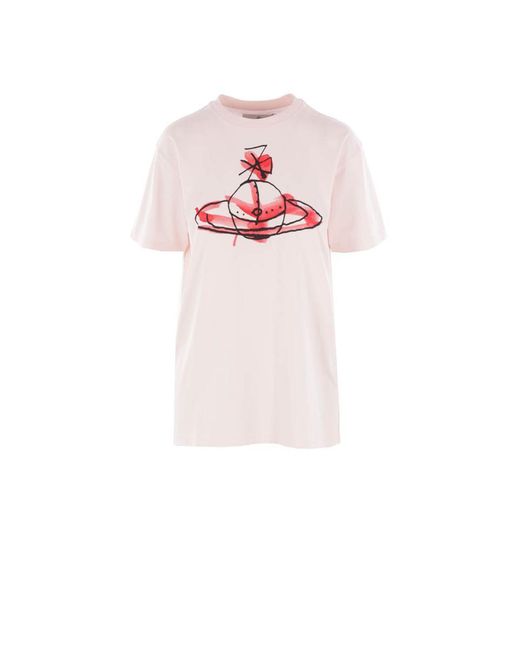 Vivienne Westwood Pink T-Shirts And Polos