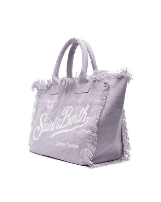 Mc2 Saint Barth Purple Shoulder Bag