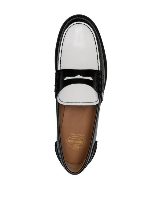 Church's Black Pembrey Leather Loafers
