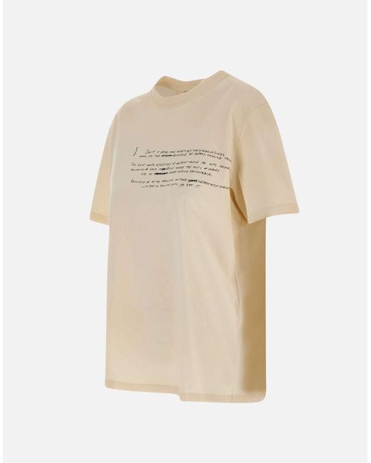 Golden Goose Deluxe Brand Natural T-Shirts And Polos