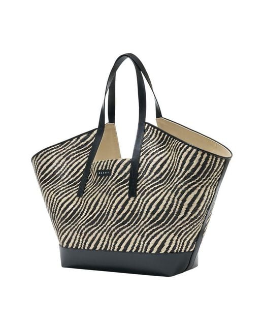 Marni Black Shopper Bag