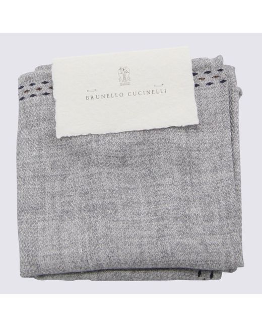 Brunello Cucinelli Gray Bags for men
