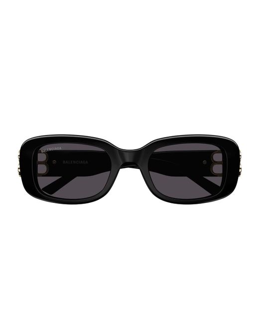 Balenciaga Black Bb0310Sk Dynasty Sunglasses
