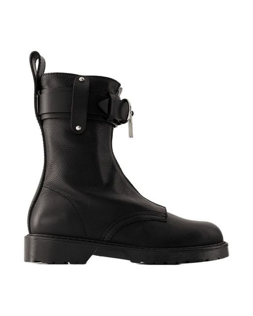 J.W. Anderson Black Punk Combat Boots