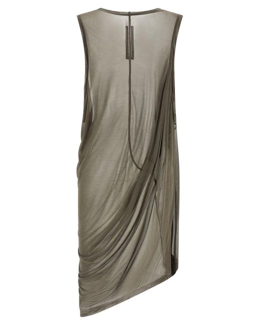 Rick Owens Gray 'Anthem Tank' Top for men