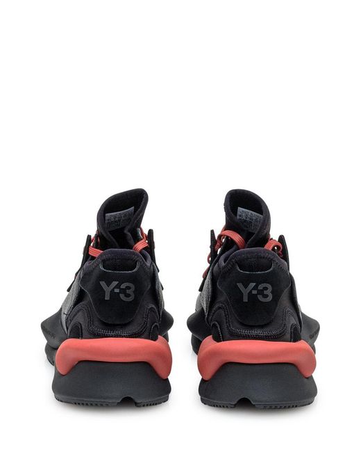 Y-3 Black Y-3 Sneakers With Details for men